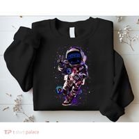 Astronaut Rave Edm Techno Festival Psytrance Dubstep Sweatshirt thumb 2