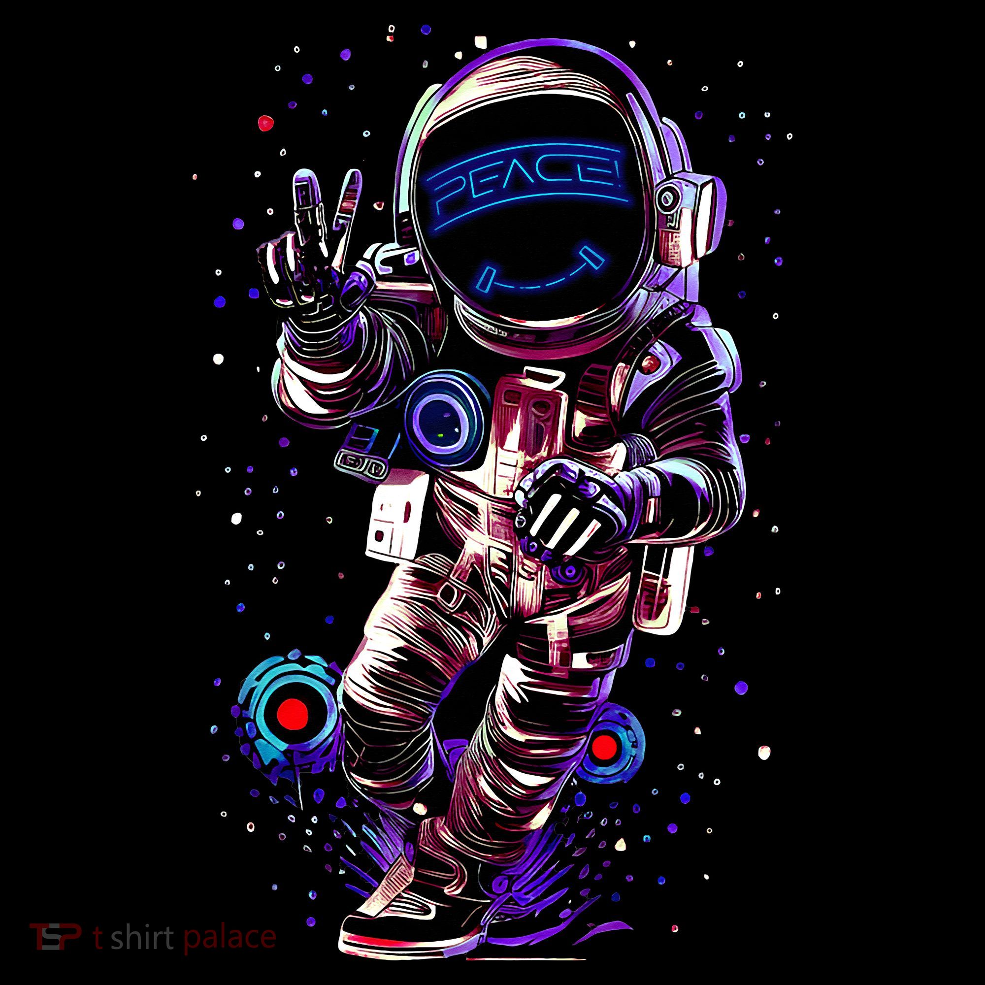 Astronaut Rave Edm Techno Festival Psytrance Dubstep Sweatshirt