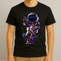 Astronaut Rave Edm Techno Festival Psytrance Dubstep T-Shirt thumb 3