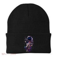 Astronaut Rave Edm Techno Festival Psytrance Dubstep Beanie thumb 0