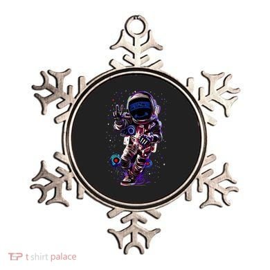 Astronaut Rave Edm Techno Festival Psytrance Dubstep Ornament