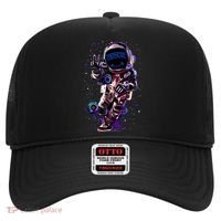 Astronaut Rave Edm Techno Festival Psytrance Dubstep Hat thumb 0