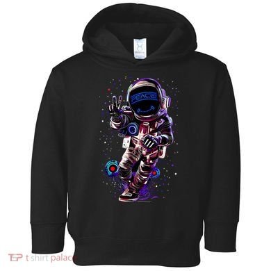 Astronaut Rave Edm Techno Festival Psytrance Dubstep Toddler Hoodie