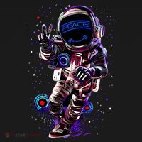Astronaut Rave Edm Techno Festival Psytrance Dubstep Tank Top thumb 6