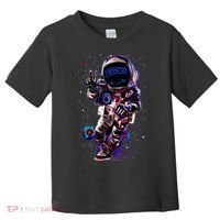 Astronaut Rave Edm Techno Festival Psytrance Dubstep Toddler T-Shirt thumb 0