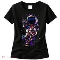 Astronaut Rave Edm Techno Festival Psytrance Dubstep Women's T-Shirt thumb 0