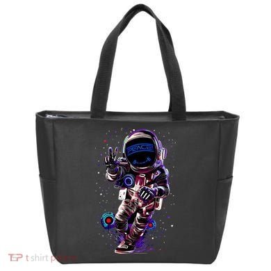 Astronaut Rave Edm Techno Festival Psytrance Dubstep Tote Bag