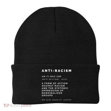 Anti Racism End Racism Tee Beanie