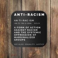 Anti Racism End Racism Tee Coaster thumb 0
