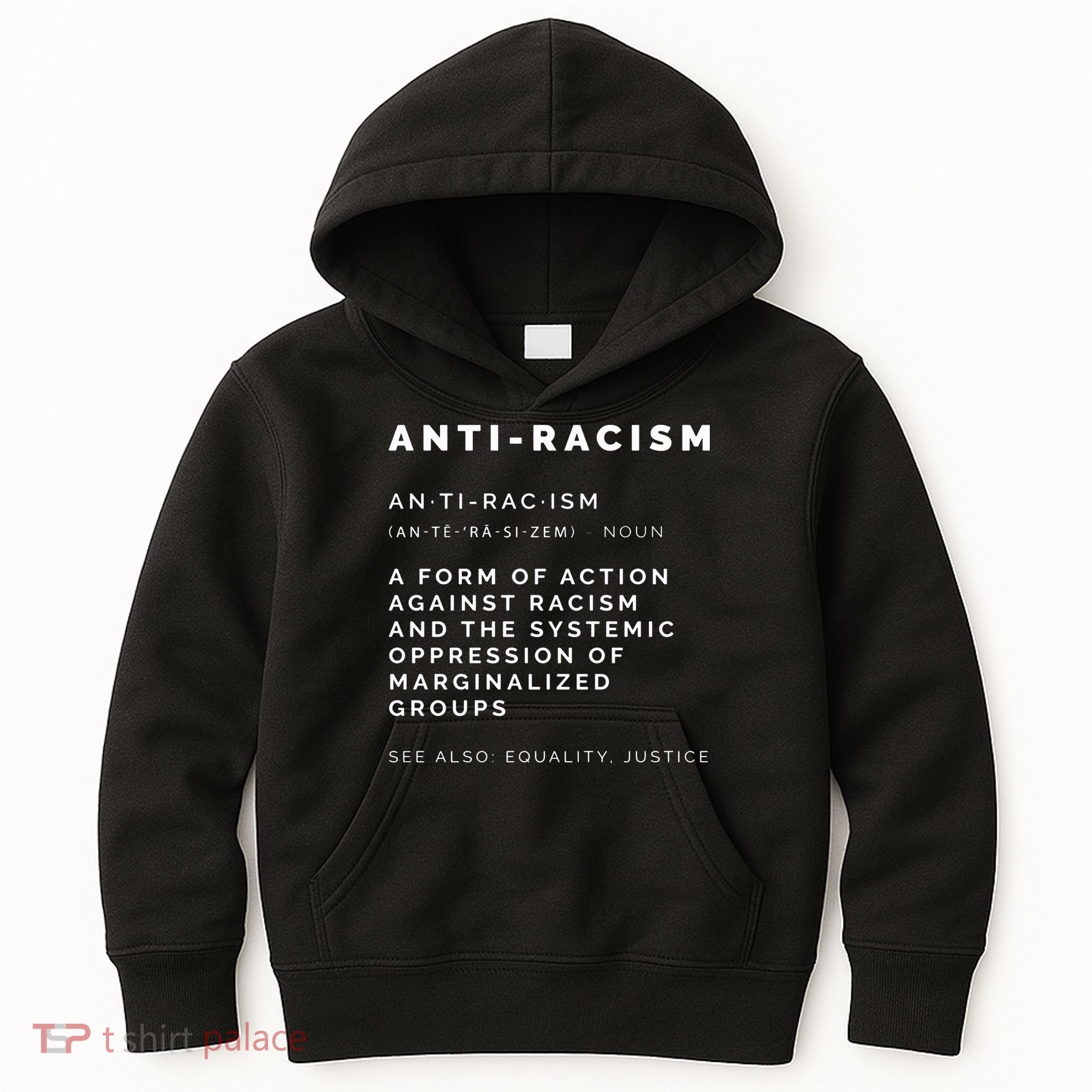 Anti Racism End Racism Tee Kids Hoodie