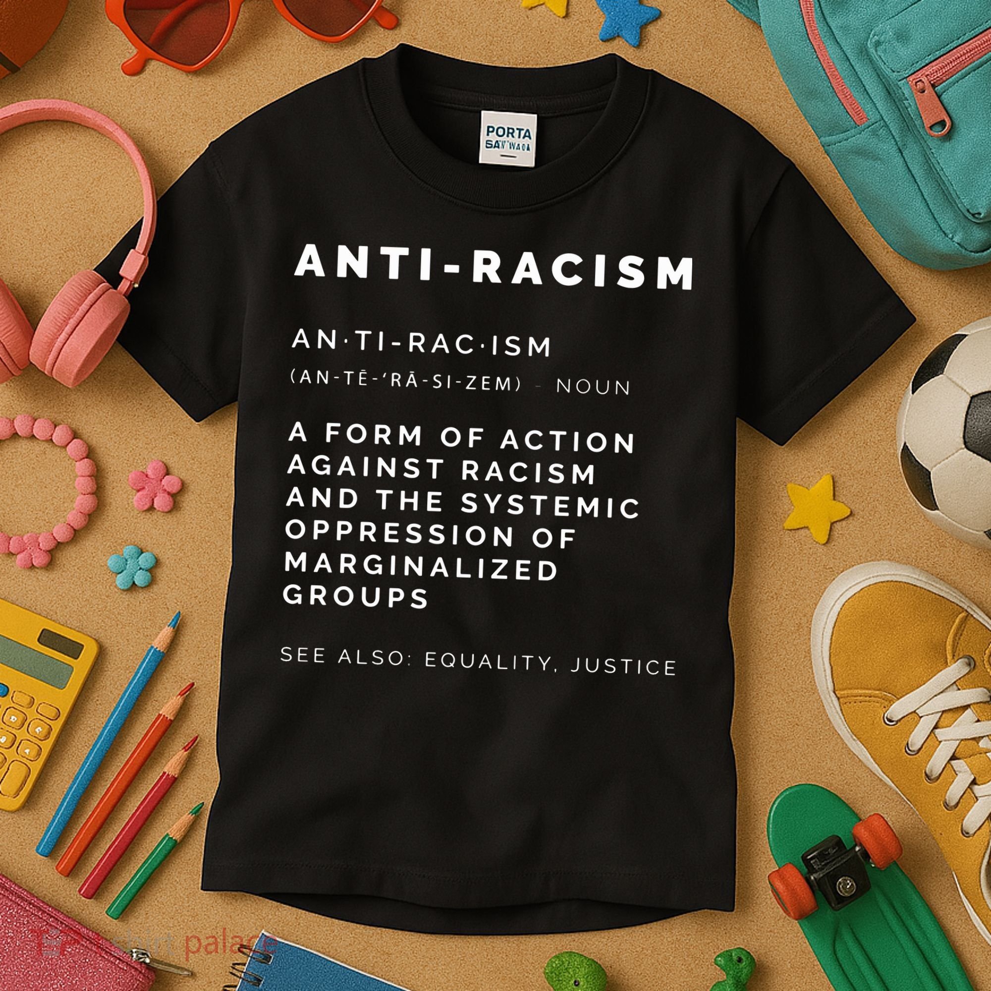 Anti Racism End Racism Tee Kids T-Shirt