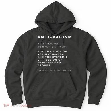 Anti Racism End Racism Tee Hoodie