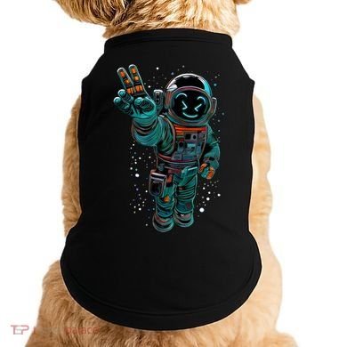 Astronaut Rave Edm Techno Festival Psytrance Doggie Tank