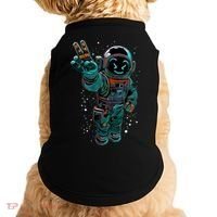 Astronaut Rave Edm Techno Festival Psytrance Doggie Tank thumb 0
