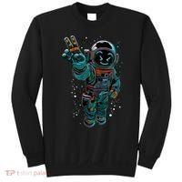 Astronaut Rave Edm Techno Festival Psytrance Sweatshirt thumb 0