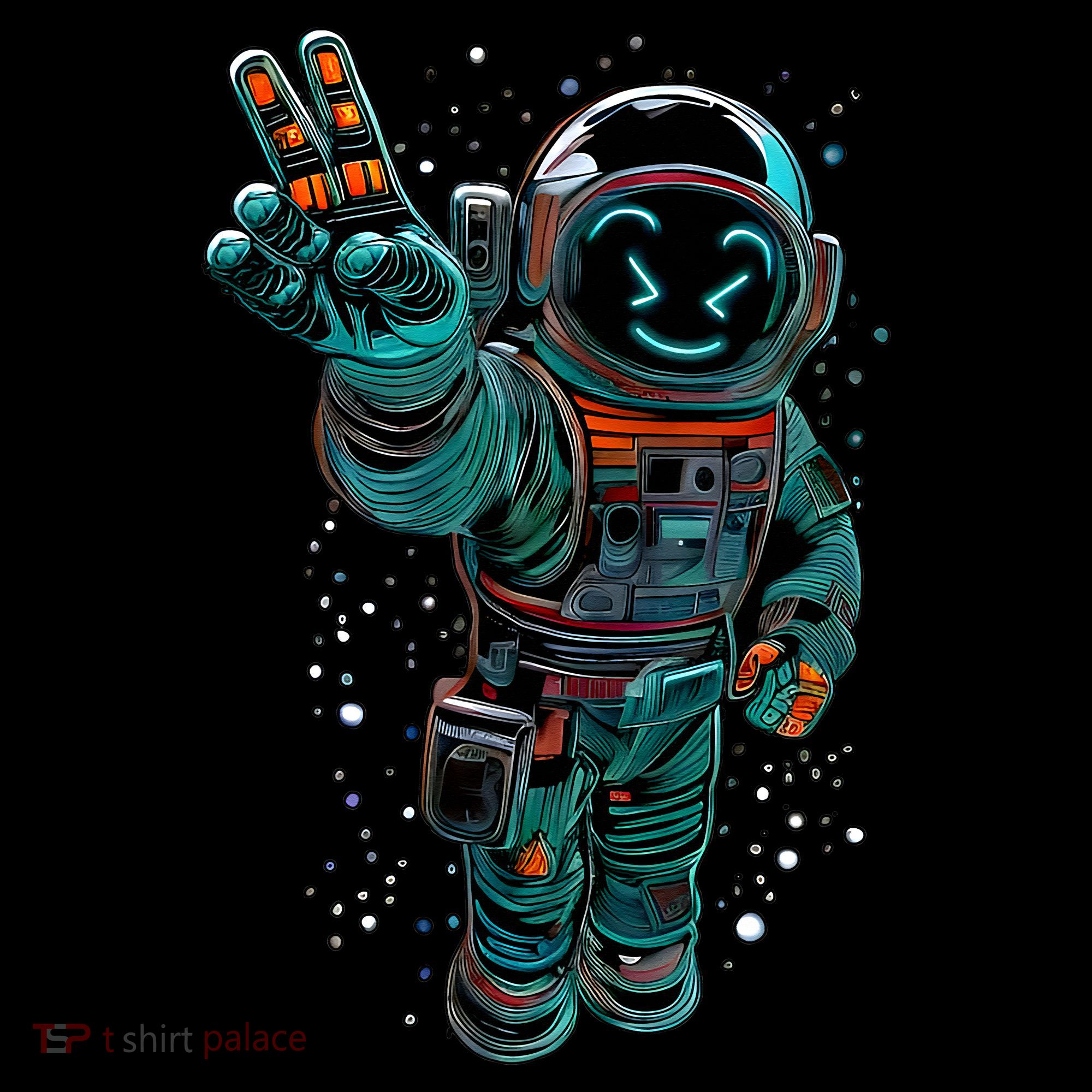 Astronaut Rave Edm Techno Festival Psytrance Women's Hoodie