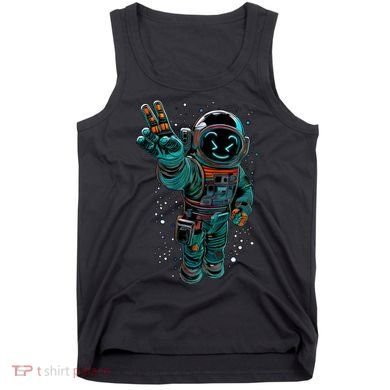Astronaut Rave Edm Techno Festival Psytrance Tank Top