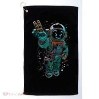 Astronaut Rave Edm Techno Festival Psytrance Golf Towel thumb 0