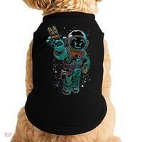 Astronaut Rave Edm Techno Festival Psytrance Dubstep Doggie Tank thumb 0