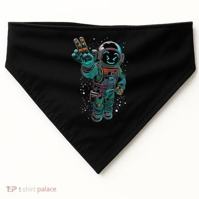 Astronaut Rave Edm Techno Festival Psytrance Dubstep USA-Made Doggie Bandana