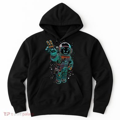 Astronaut Rave Edm Techno Festival Psytrance Dubstep Hoodie