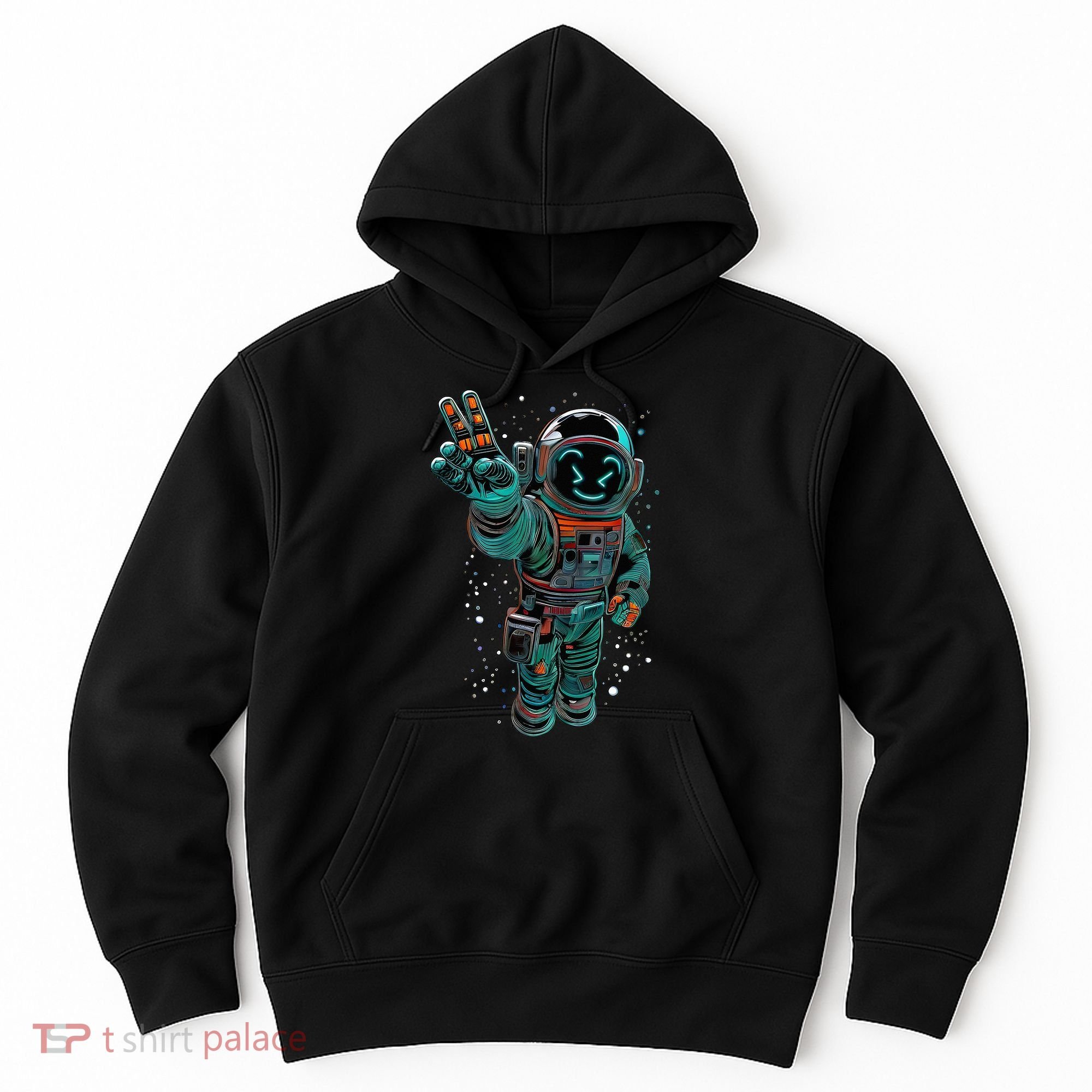 Astronaut Rave Edm Techno Festival Psytrance Dubstep Hoodie