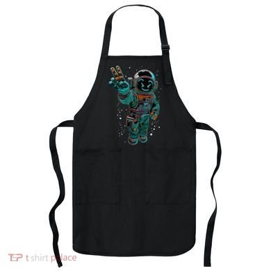 Astronaut Rave Edm Techno Festival Psytrance Dubstep Apron