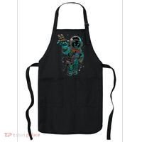 Astronaut Rave Edm Techno Festival Psytrance Dubstep Apron thumb 0
