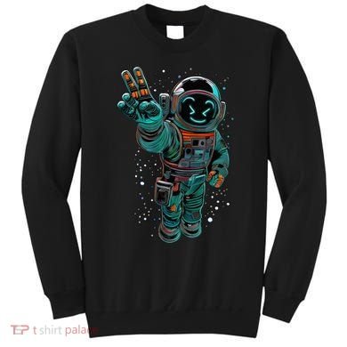 Astronaut Rave Edm Techno Festival Psytrance Dubstep Sweatshirt
