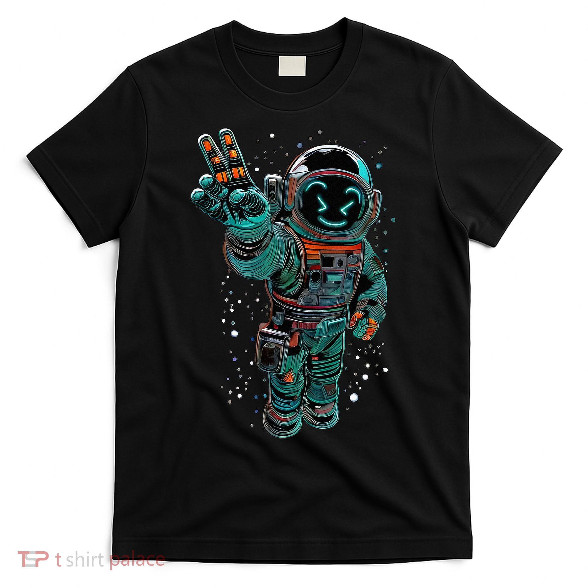 Astronaut Rave Edm Techno Festival Psytrance Dubstep T-Shirt