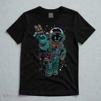 Astronaut Rave Edm Techno Festival Psytrance Dubstep T-Shirt thumb 5