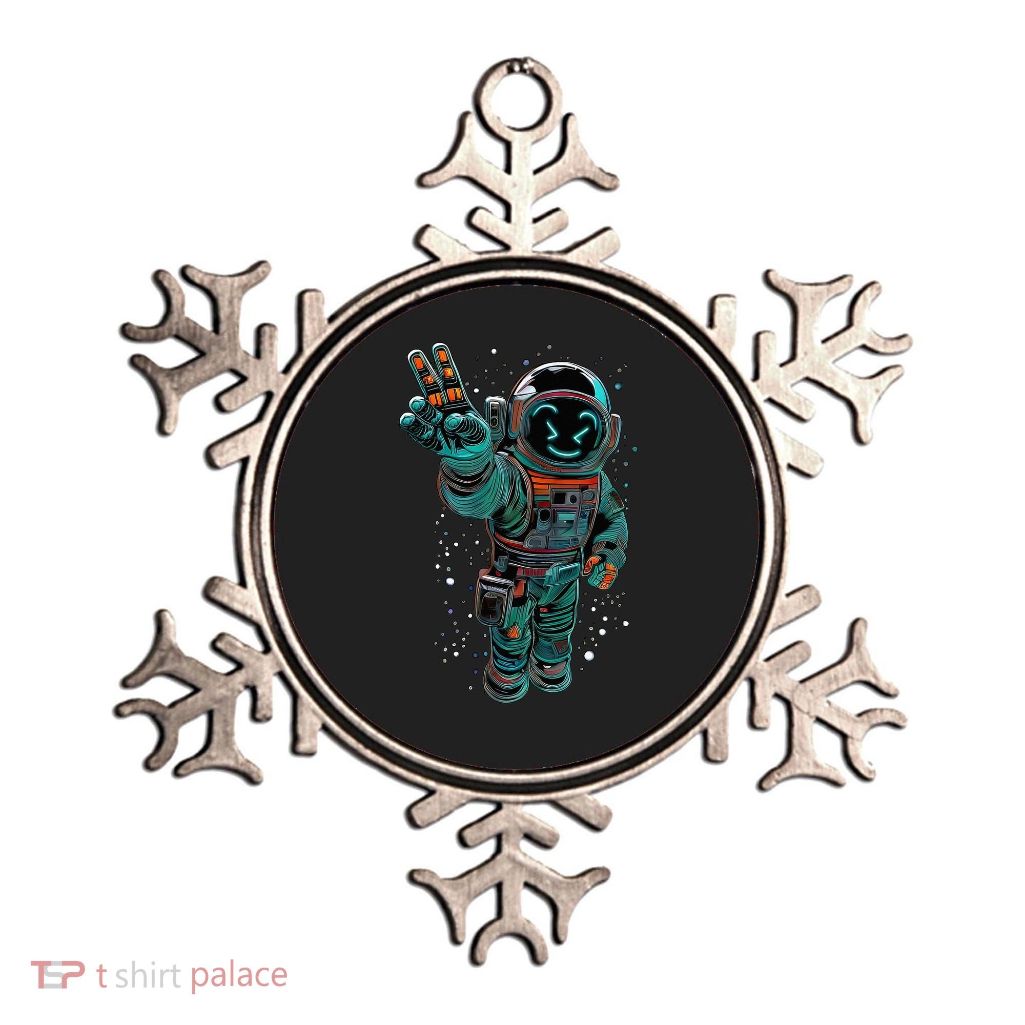 Astronaut Rave Edm Techno Festival Psytrance Dubstep Ornament