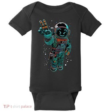 Astronaut Rave Edm Techno Festival Psytrance Dubstep Baby Bodysuit