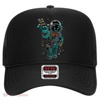 Astronaut Rave Edm Techno Festival Psytrance Dubstep Hat thumb 0