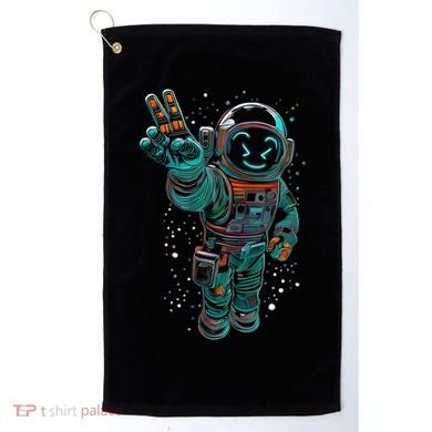 Astronaut Rave Edm Techno Festival Psytrance Dubstep Golf Towel