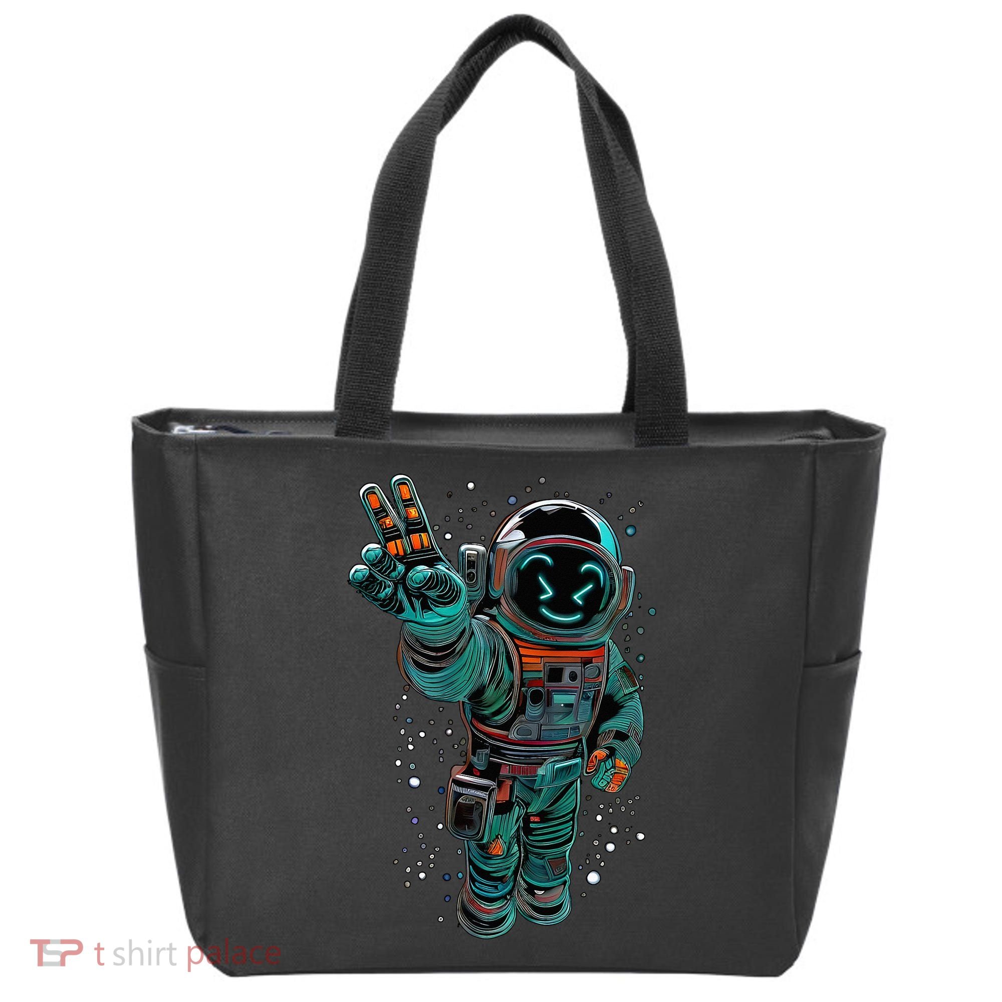 Astronaut Rave Edm Techno Festival Psytrance Dubstep Tote Bag