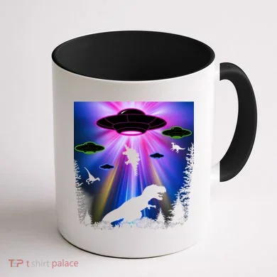 Area 51 Alien Takeover Coffee Mug back