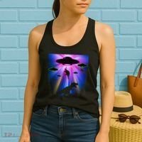 Area 51 Alien Takeover Women's Tank Top thumb 2