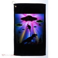 Area 51 Alien Takeover Golf Towel thumb 0
