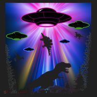 Area 51 Alien Takeover Golf Towel thumb 3