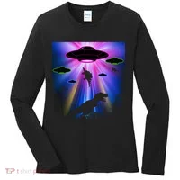Area 51 Alien Takeover Women's Long Sleeve Shirt thumb 0