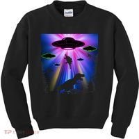 Area 51 Alien Takeover Kids Sweatshirt thumb 0