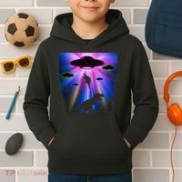 Area 51 Alien Takeover Kids Hoodie thumb 2