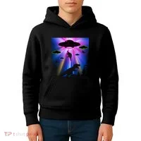 Area 51 Alien Takeover Kids Hoodie thumb 4