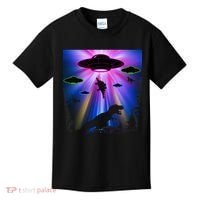Area 51 Alien Takeover Kids T-Shirt thumb 0