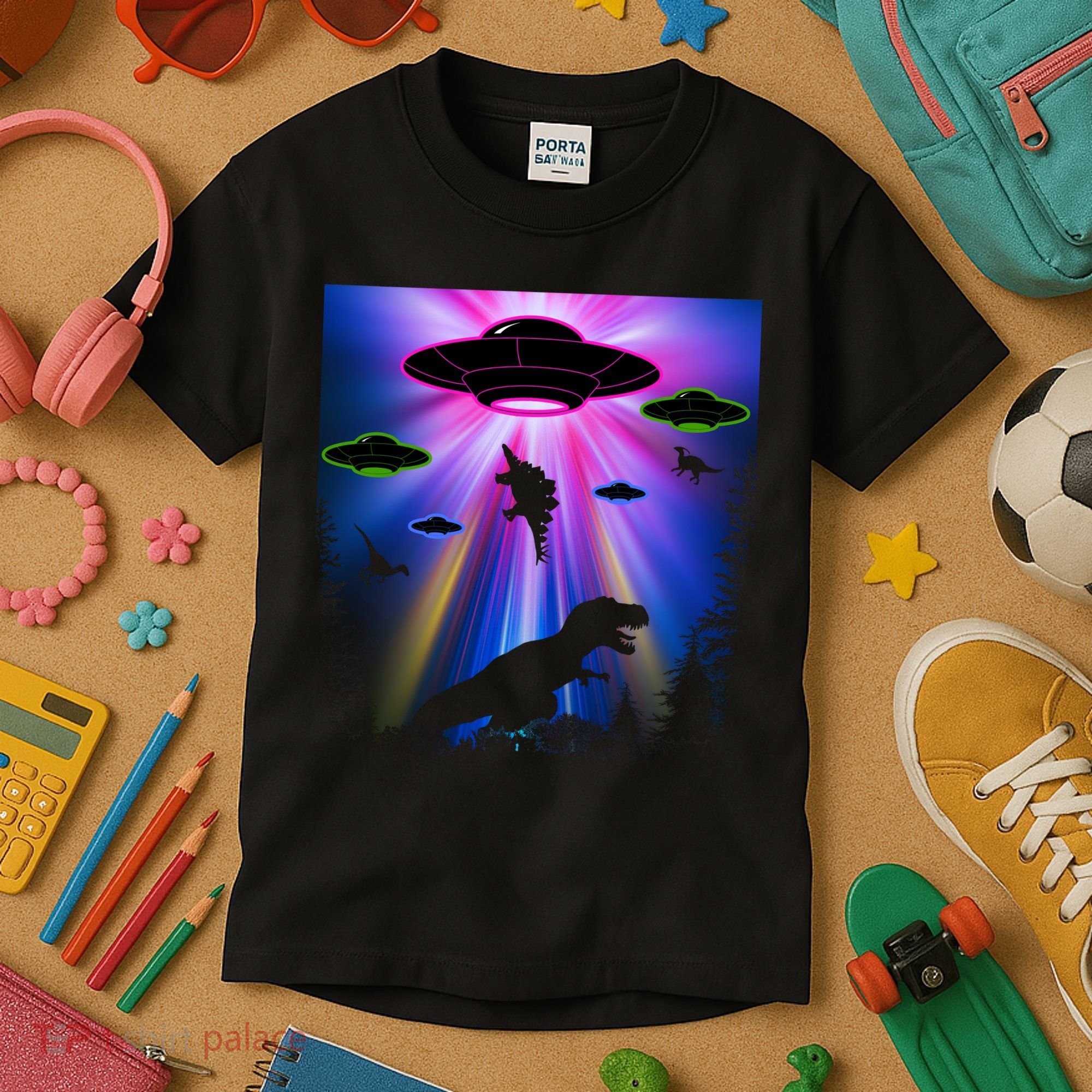 Area 51 Alien Takeover Kids T-Shirt