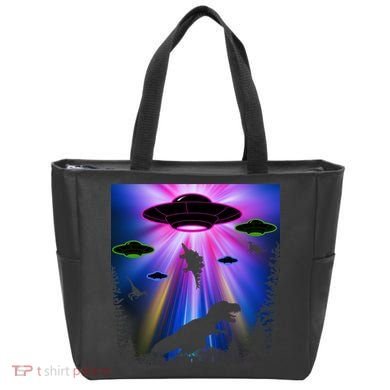 Area 51 Alien Takeover Tote Bag