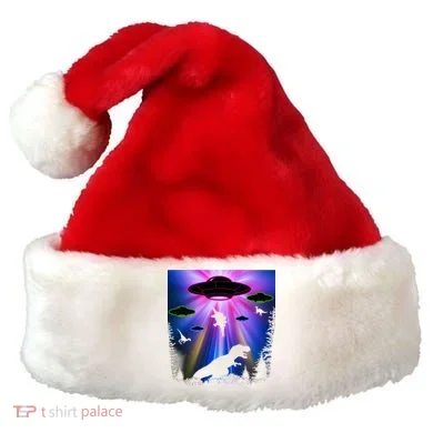 Area 51 Alien Takeover Santa Hat