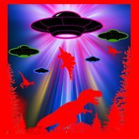 Area 51 Alien Takeover Santa Hat thumb 1