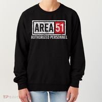AREA 51 Authorized Personnel Women's Sweatshirt thumb 0